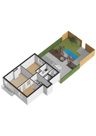 Floorplan - Veldkamp 34, 3843 BJ Harderwijk