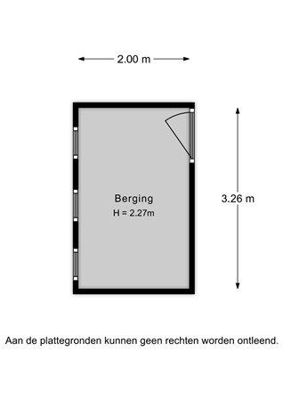 Floorplan - Veldkamp 34, 3843 BJ Harderwijk