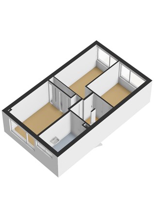 Floorplan - Tuinfluiterstraat 24, 3853 WH Ermelo