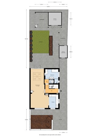 Floorplan - Laan 1940 - 1945 42, 3841 JD Harderwijk