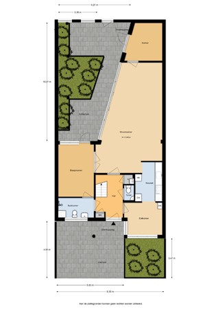 Floorplan - Rijstegoed 67, 3863 BS Nijkerk