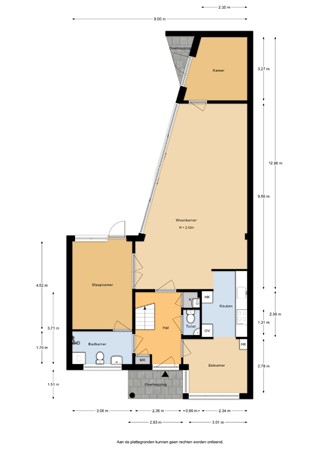 Floorplan - Rijstegoed 67, 3863 BS Nijkerk