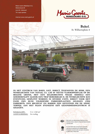 Brochure preview - brochure st. wilbertsplein 4 bakel def