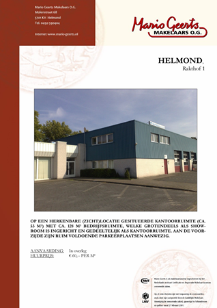 Brochure - brochure rakthof 1 helmond - Rakthof, 5709 EK Helmond