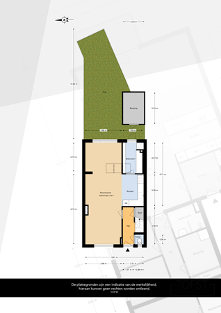 Floorplan - Huis te Veldelaan 20, 3155 SE Maasland