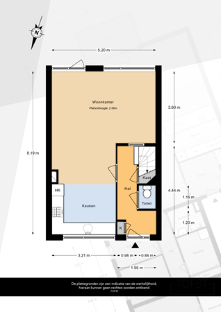 Floorplan - Foreest 4, 3155 BC Maasland