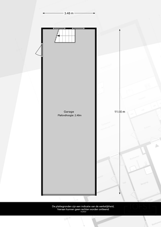 Floorplan - 's-Herenstraat 4, 3155 SH Maasland