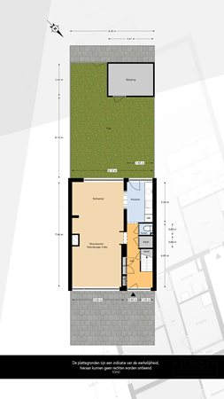 Floorplan - Fazantstraat 27, 3145 CA Maassluis