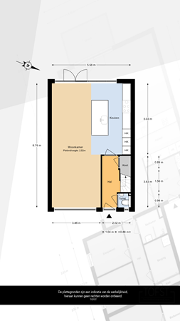 Floorplan - Frans Van Mierisplein 11, 3141 GC Maassluis