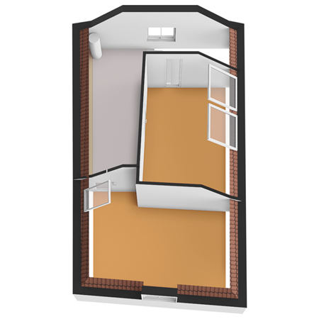 Floorplan - 's-Herenstraat 66, 3155 SL Maasland