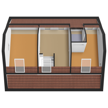 Floorplan - 's-Herenstraat 66, 3155 SL Maasland