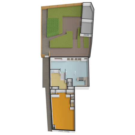 Floorplan - 's-Herenstraat 66, 3155 SL Maasland