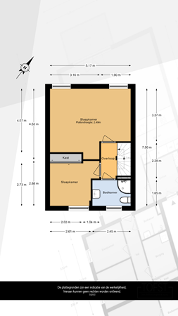 Floorplan - Delkamp 5, 3155 GD Maasland