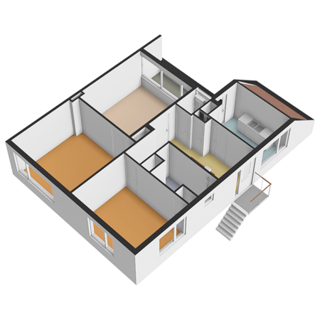 Floorplan - Schieweg 182, 2636 KA Schipluiden