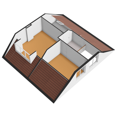 Floorplan - Schieweg 182, 2636 KA Schipluiden