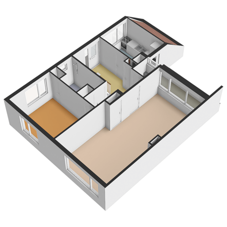 Floorplan - Schieweg 184, 2636 KA Schipluiden