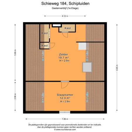 Floorplan - Schieweg 186, 2636 KA Schipluiden