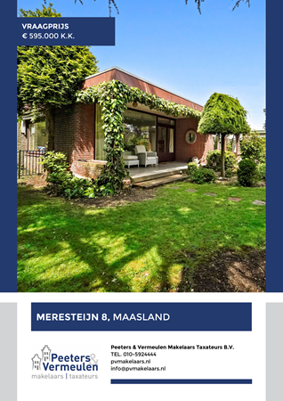 Brochure preview - Meresteijn 8, 3155 XK MAASLAND (1)