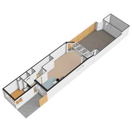 Floorplan - Bark 2, 2636 DD Schipluiden