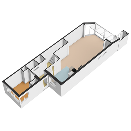 Floorplan - Bark 2, 2636 DD Schipluiden