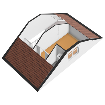 Floorplan - Bark 2, 2636 DD Schipluiden