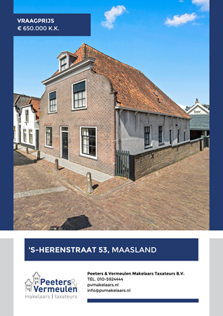 Brochure preview - 's-Herenstraat 53, 3155 SK MAASLAND (1)