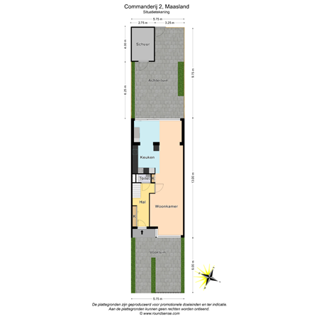 Floorplan - Commanderij 2, 3155 AA Maasland