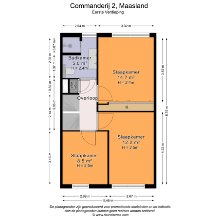 Floorplan - Commanderij 2, 3155 AA Maasland