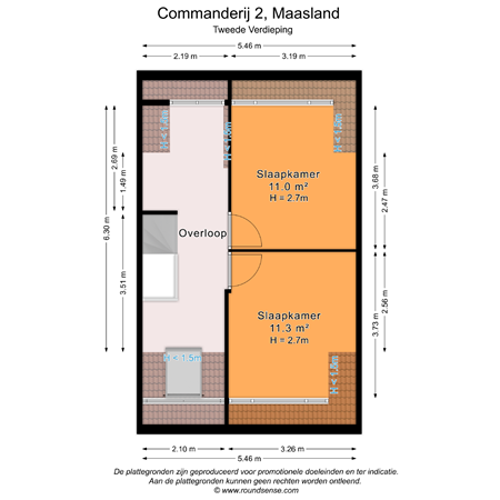 Floorplan - Commanderij 2, 3155 AA Maasland