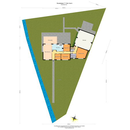 Floorplan - Woudselaan 17, 2635 CH Den Hoorn