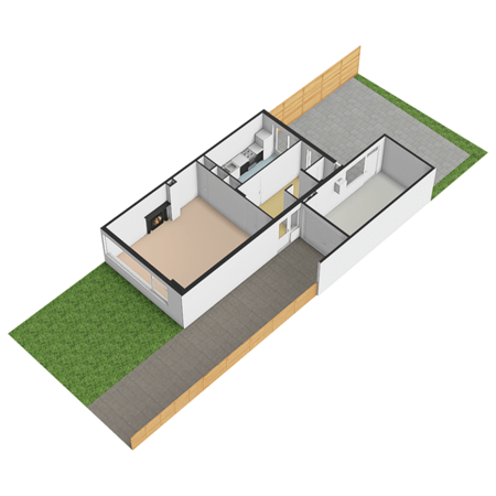 Floorplan - Vrouwe Lideweysingel 13, 3155 VV Maasland