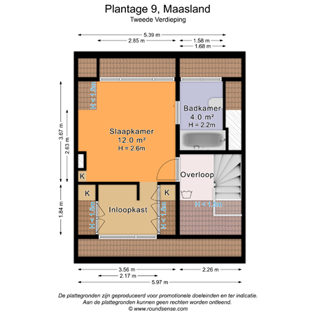 Floorplan - Plantage 9, 3155 AW Maasland