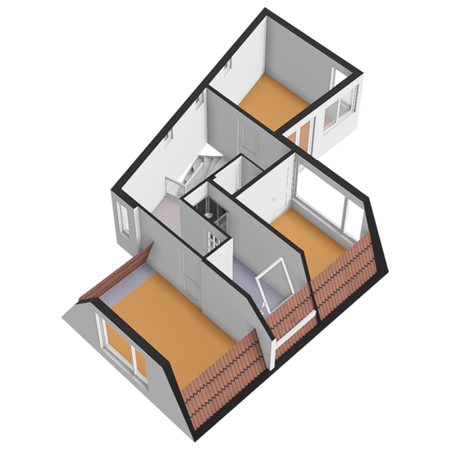 Floorplan - Huis te Veldelaan 26, 3155 SE Maasland