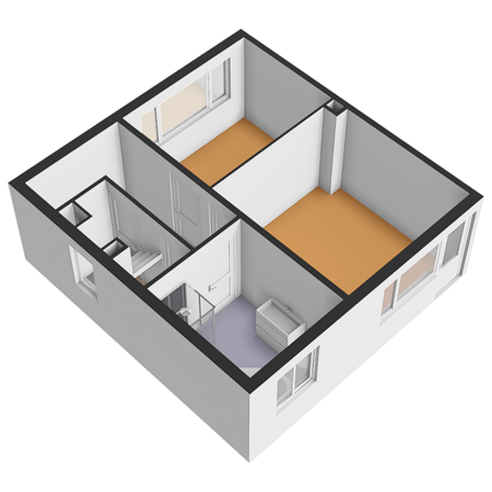 Floorplan - Slot de Houvelaan 21, 3155 VR Maasland