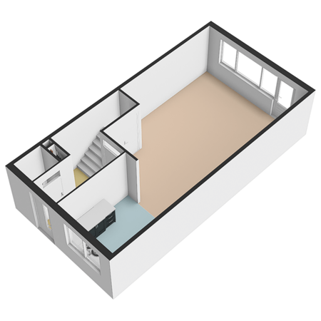 Floorplan - Klaver 7, 3155 WG Maasland