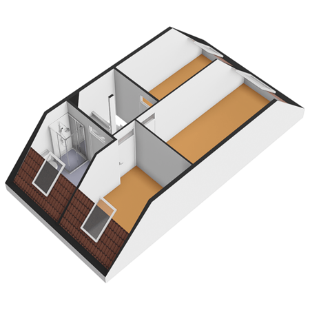 Floorplan - Klaver 7, 3155 WG Maasland