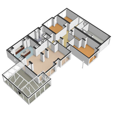 Floorplan - Graaf Dirk Ii Laan 3, 3155 VB Maasland