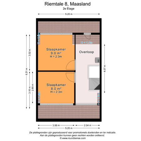 Floorplan - Riemtale 8, 3155 ND Maasland