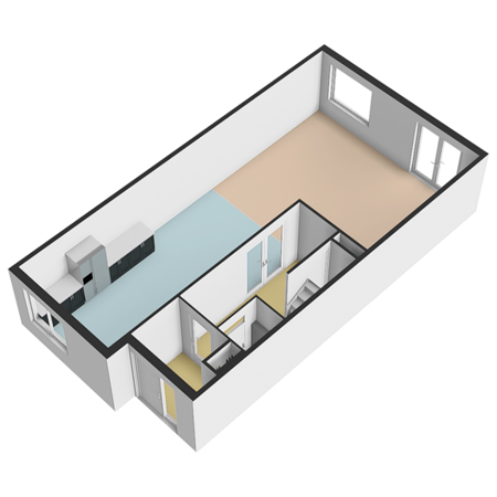 Floorplan - Kluishof 7, 3155 GG Maasland