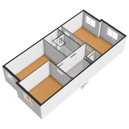 Floorplan - Kluishof 7, 3155 GG Maasland