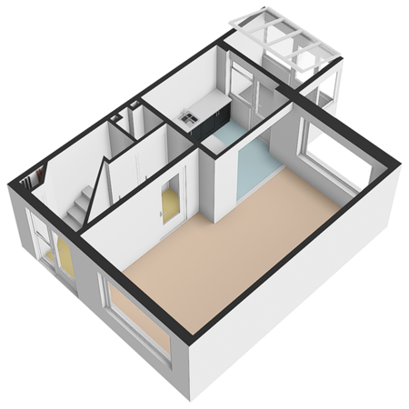 Floorplan - Oranje-Nassaustraat 40, 3155 VJ Maasland