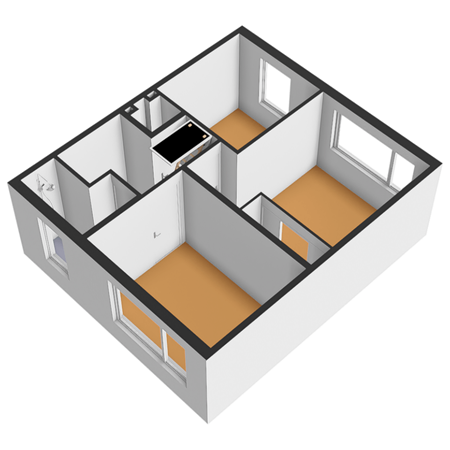 Floorplan - Oranje-Nassaustraat 40, 3155 VJ Maasland