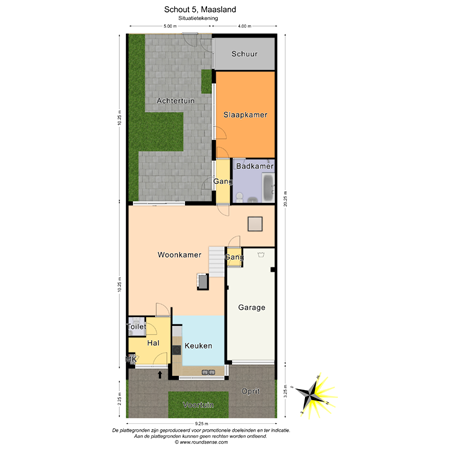 Floorplan - Schout 5, 3155 NH Maasland