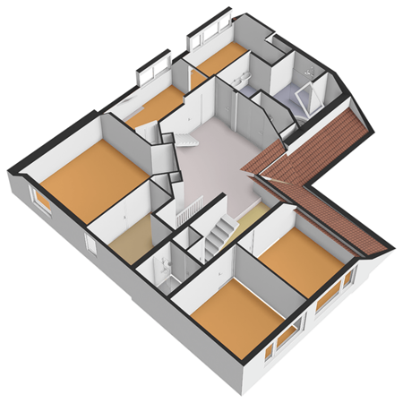 Floorplan - 's-Herenstraat 49, 3155 SK Maasland