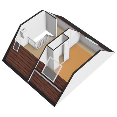 Floorplan - Hondsdraf 47, 3155 WD Maasland