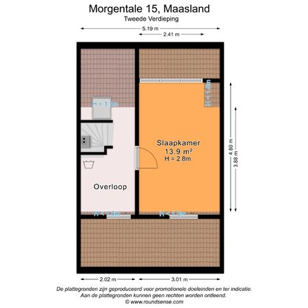 Floorplan - Morgentale 15, 3155 NB Maasland