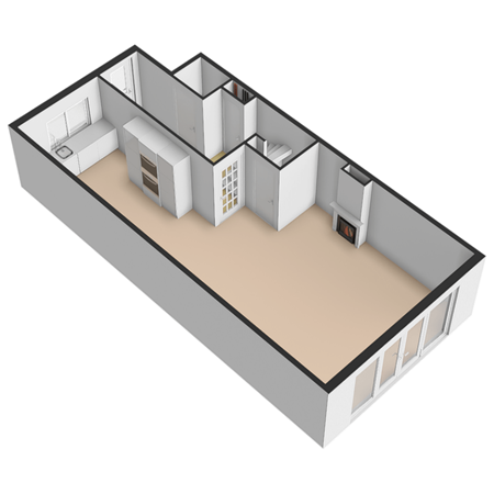 Floorplan - Boumare 80, 3155 PB Maasland