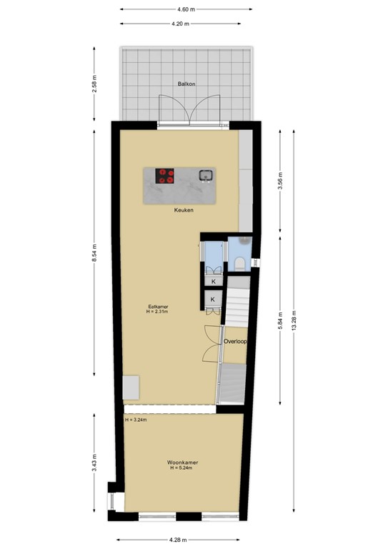 mediumsize floorplan