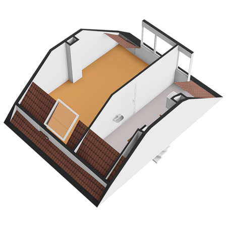 Floorplan - Lijsterlaan 84, 3145 VK Maassluis
