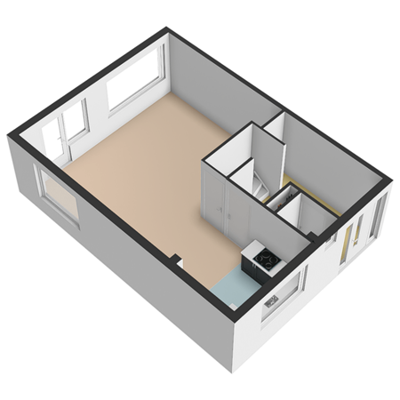 Floorplan - Baanderheer 1, 3155 NA Maasland